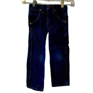 Wrangler George Strait Original Fit 13MWZJP Boys 4 Slim Medium Wash 16.5 Inseam